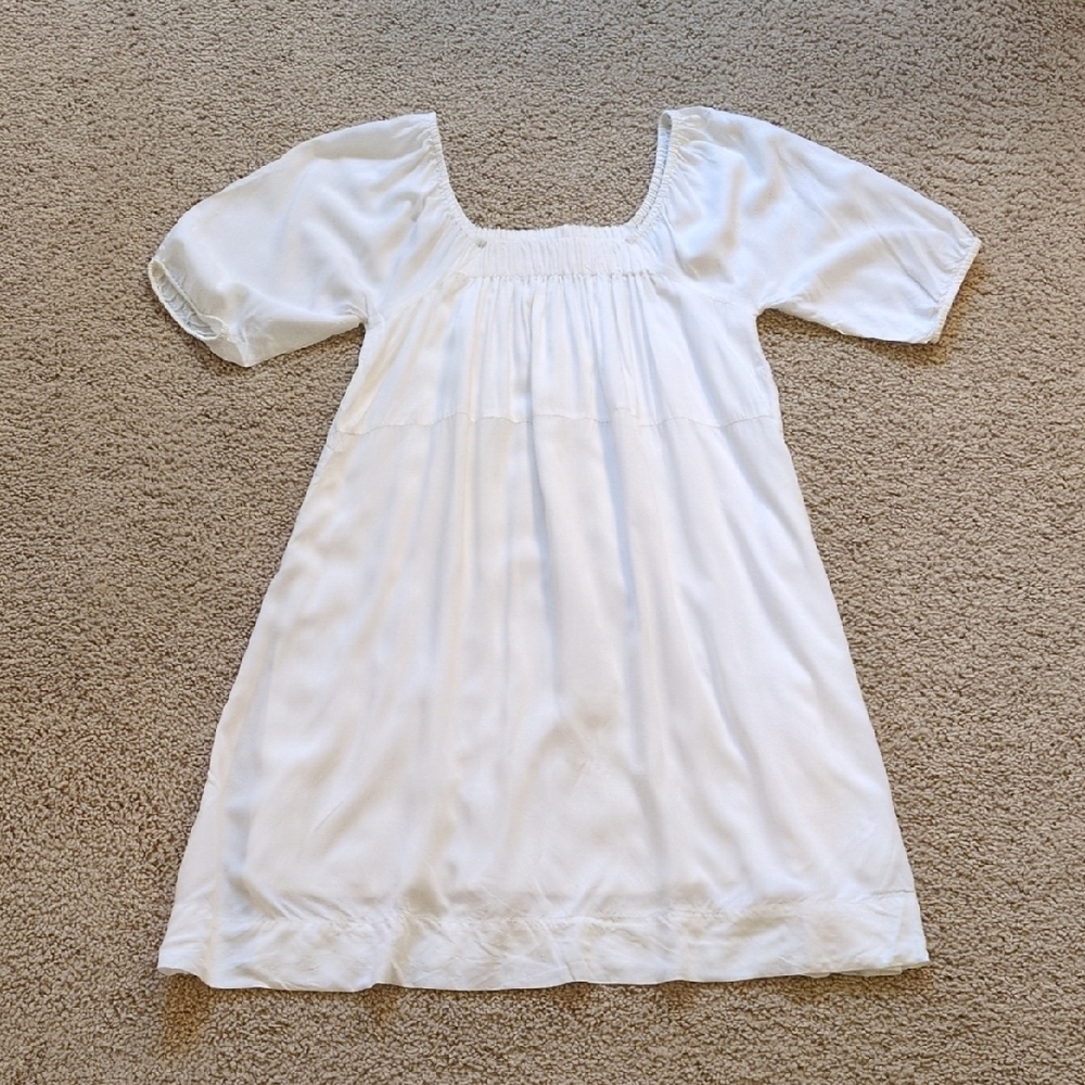 Able White Casual Dress